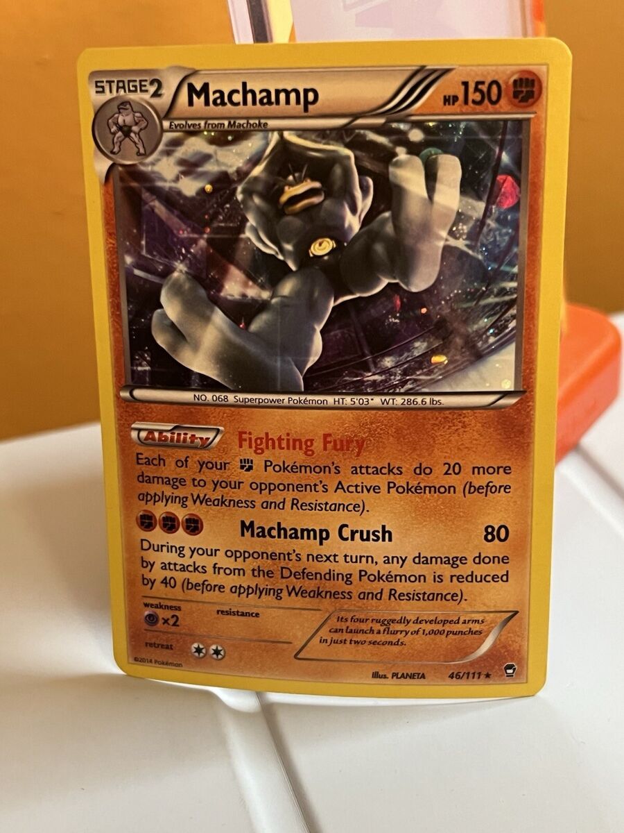 Machamp Pokémon TCG Furious Fists Individual Collectible Machamp Pokémon TCG Furious Fists Individual Collectible