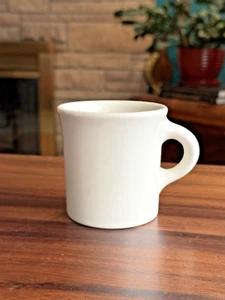 Homer Laughlin HLC 1 Single Heavy Off White Restaurant Ware Coffee Cup Diner Mug - Picture 1 of 10
