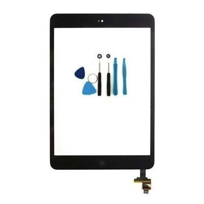 iPad mini 1 2 Pantalla Táctil Digitalizador + Conector IC Conjunto Botón Inicio (NEGRO) Foto 1 de 4