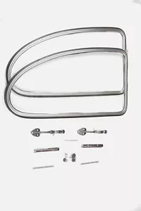 Beetle Rear Quarter Popout Windows Complete Kit 1965-1978 Bug pop out Type 1 - Picture 1 of 4