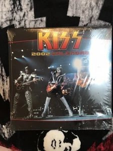 KISS 2002 Official Calendar Still In Shrink! Frehley, Criss, Simmons, Stanley - Picture 1 of 6