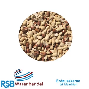 25 kg Erdnusskerne ganz halb Splits gemischt teilw. mit Haut 25000 g Lecker.Pet®