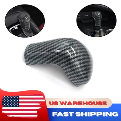 Gear Shift Knob ABS Trim Cover Black For Toyota Corolla 2018-2021 Hatchback - Image 1 of 4