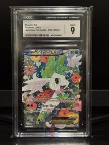 Shaymin Ex RC21/RC25 Legendary Treasures CGC 9 - Pokemon Karte - Picture 1 of 3