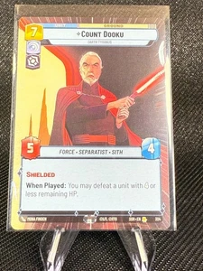 Count Dooku Hyperspace - SOR 304 NM - Star Wars Unlimited TCG - Picture 1 of 1