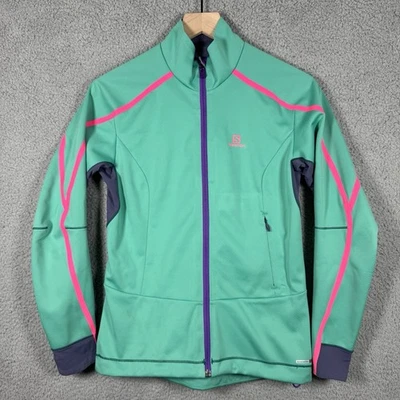 SALOMON Womens Advanced Skin Dry Running Jacket Size Small - Image 1 of 4