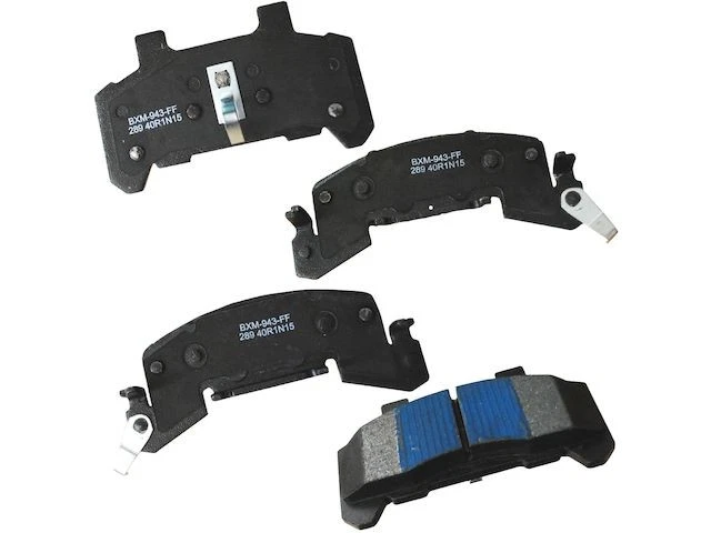 Juego de pastillas de freno delanteras para Cadillac Cimarron 1982-1988 1983 1984 1985 1986 BR319BX Foto 1 de 1