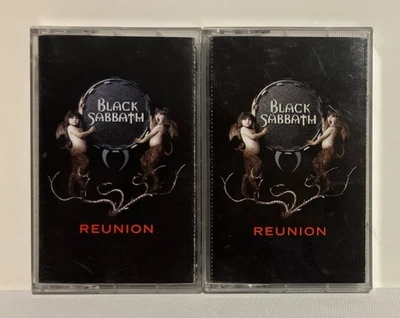 Black Sabbath Reunion Cassette Tapes 1 & 2 1998 Ozzy Osbourne Tested! - Image 1 of 4
