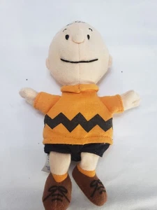 Peanuts Charlie Brown Mini Bean Bag Plush By Applause 7" Vintage Collectible - Picture 1 of 4