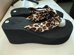 Wedge Platform Casual sandals - size 8 - Picture 1 of 5