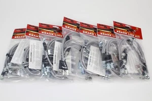 Techna-fit Stainless Steel Braided Brake Lines for 1992-1994 Audi S4 2.2L Turbo - Bild 1 von 22