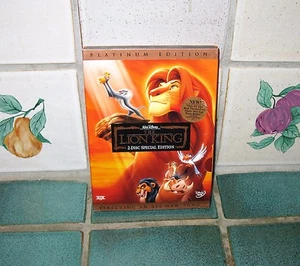 THE LION KING DVD (PLATINUM EDITION 2 DISC SPECIAL EDITION) - Picture 1 of 1