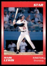 1989 Star Minor League Mark Lewis (A) Kinston Indians #168