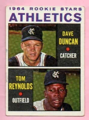 Dave Duncan 1964 Topps high #528 ROOKIE SET BREAK Kansas City A's no creases *mw - Image 1 of 2