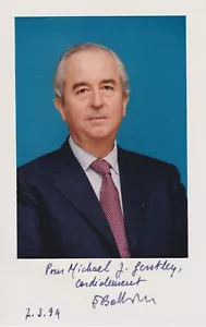 Edouard Balladur (1929-), Prime Minister of France, signed photo - Picture 1 of 2