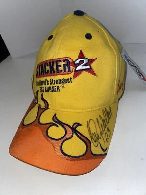 Кепка с автографом CFS Kenny Wallace 2003 Stacker 2 #23 NASCAR подписанная новая с ценниками - Изображение 1 из 4