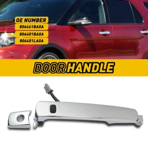 Fit 03-07 Nissan Murano Front Driver Outside Chrome Door Handle W/ Smart Entry - Picture 1 of 10