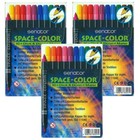 3x 10 =30 Senator Space Color zweiseitig Dick & Dünn Maler Fasermaler Filzstifte