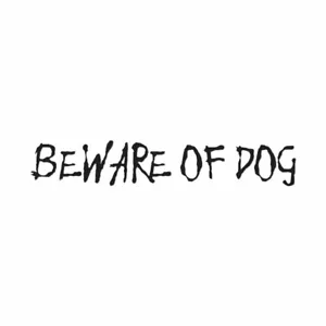Attenzione al cane - Adesivo decalcomania vinile - più colori e misure - ebn100 - Foto 1 di 19