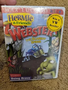 Max Lucado Hermie & Friends: Webster The Scaredy Spider DVD ~ New & Sealed - Picture 1 of 7
