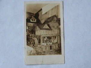 Cleveland Ohio OH RPPC Foto Real El Antiguo Molino Grist de 1740 Appollo 8 Estampilla - Imagen 1 de 2