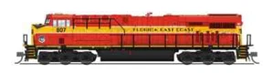 Broadway N-Scale 8620 GE ES44AC, FEC 807, Red & Yellow, Paragon4 Sound/DC/DCC - Picture 1 of 2