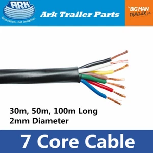 ARK Electrical Connection 7 Core Wire & Cable Multi-Choice for Trailer Caravan - Picture 1 of 1