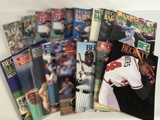 Lot of 17 Vintage Beckett Baseball Card Monthly Magazines 1988 1989 1990 1991 92