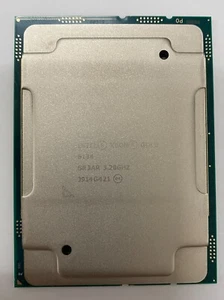 Intel Xeon SR3AR Gold 6134 8 Core 3.2GHz 24.75MB Processor Grade A Tested - Afbeelding 1 van 3