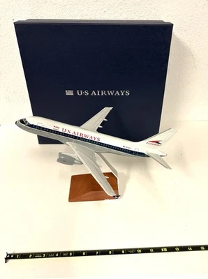 US Airways Allegheny - Modelo de avión de escritorio coleccionable escala 1:100 NUEVO N745VJ Foto 1 de 4