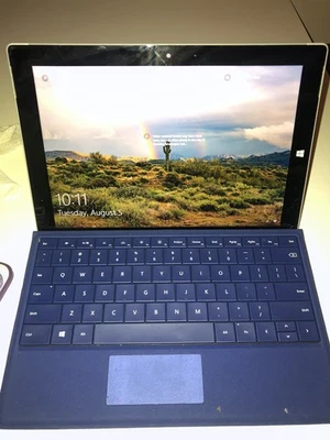 Microsoft Surface 3 Tablet 128gb With Keyboard Folio **READ DESCRIPTION** - Image 1 of 4