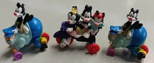 3 juguetes Happy Meal vintage Animaniacs 1993 McDonalds Wakko Jakko Dot & Ralph - Imagen 1 de 5