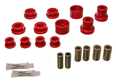 Energy for 90-94 Mitsubishi Eclipse AWD Red Rear Control Arm Bushing Set - Image 1 of 4