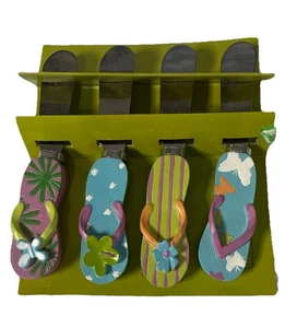 Juego de 4 cuchillos esparcidores chanclas Boston Warehouse de acero inoxidable con buey #11 - Imagen 1 de 3