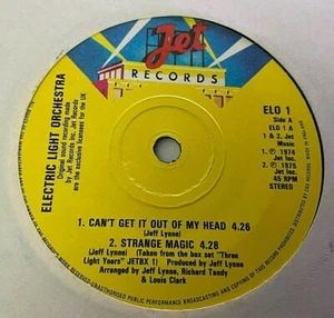 ELECTRIC LIGHT ORCHESTRA : THE ELO E.P. : uk jet 7" single 1978 - Picture 1 of 2