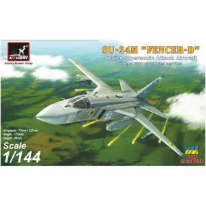 Armory Models AR14702 Scala 1/144 Sukhoj Su24M Fencer nei paesi exURSS servizio - Foto 1 di 24