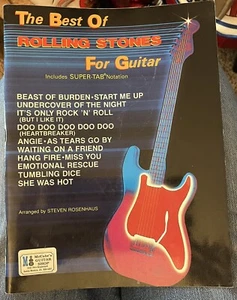 The Best of ROLLING STONES für Gitarre GF0420 Arr von Steven Rosenhaus 13 Songs WB - Bild 1 von 6