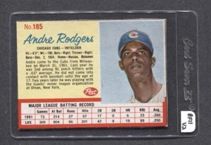 1962 Post #185 Andre Rodgers (Cubs) (BF11)  NM  (Flat Rate Ship)   A3 - Picture 1 of 1