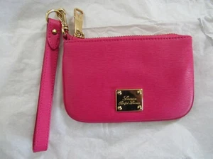 Ralph Lauren Newbury Wristlet New Hot Pink - Picture 1 of 12