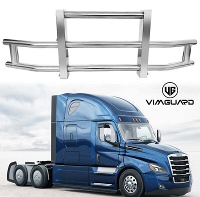 VIMGUARD Deer Guard Detachable Bumper w/Bracket For Freightliner Cascadia 08-17 Foto 1 de 4