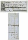 Chèque signé par E. Remington, Jr. - chèque dédicacée - autographes de Famous Peo