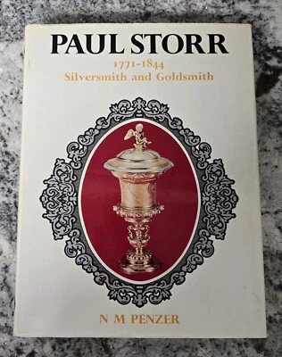 Paul Storr Silversmith & Goldsmith by N.M. Penzer ▪︎ 1971 Edition ~ 81 Plates - Image 1 of 4