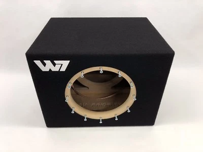 AV PRIORITY JL Audio 10W7 AE sealed subwoofer box with white plexi logo