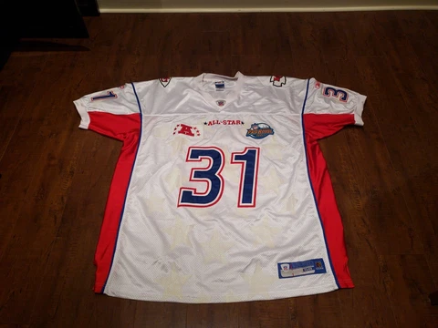 Priest Holmes Kansas City Chiefs AFC 2004 Pro Bowl #31 Reebok Jersey size 58 Nfl Cover