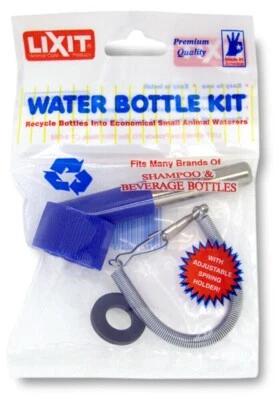 Lixit Water Bottle Kit with Spring