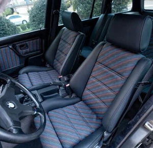 Interior Asiento Paño Tela Tapicería Relieve Lluvia Para E30 E36 E34 E28 E21 M5 - Picture 1 of 7