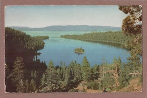 Lake Tahoe, California & Nevada, Union 76 Gasoline | Unposted Postcard - Picture 1 of 2