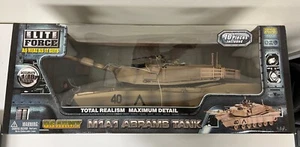 NEW Boxed 2002 1:18 Elite Force BBI US ARMY M1A1 Abrams Tank - Sealed - Picture 1 of 17