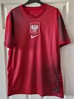Poland Football 2024 Away Kit Shirt Size XL Slim Fit More A L Size