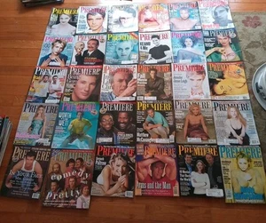 Premiere Movie Magazine Lot of 30: ALL FROM 1990'S - Picture 1 of 3